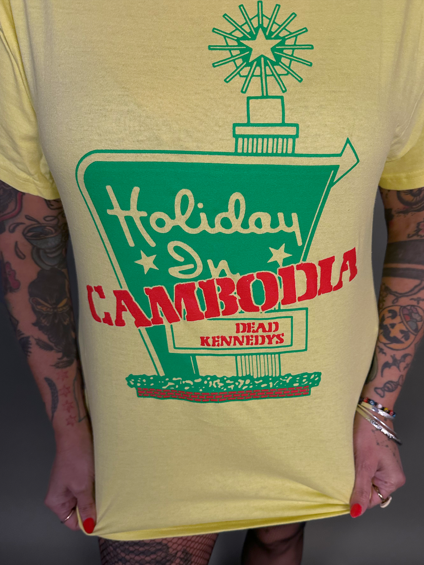 Dead Kennedys "Hotel in Cambodia" OFFICIAL Licensed T-Shirt