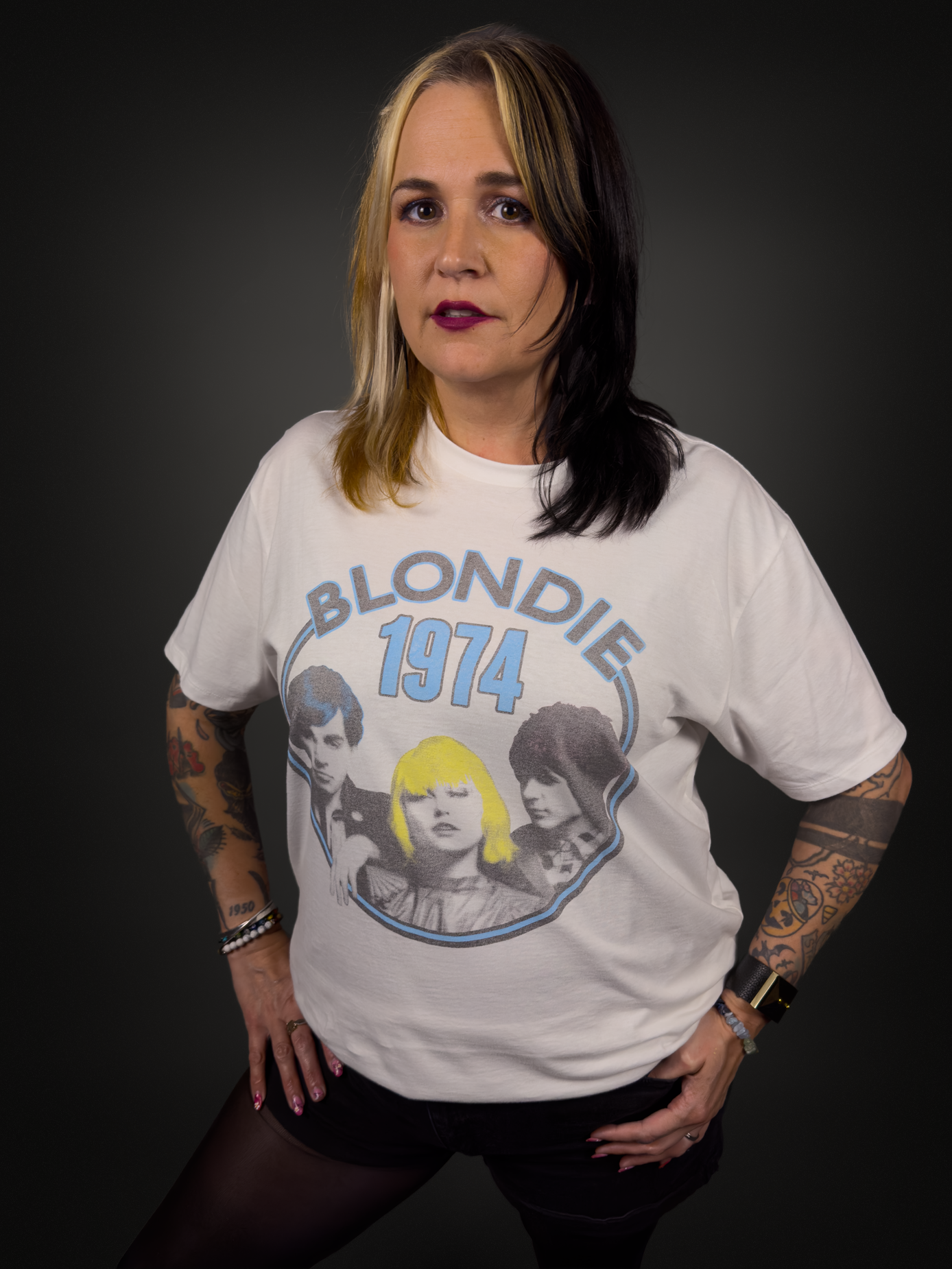 Blondie "1974" OFFICIAL Licensed T-Shirt