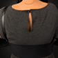 Harness Corset Belt in Vegan Leather with Adjustable Straps