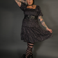 Horizontal Stripe Fishnet Tights by Pamela Mann Made in Italy