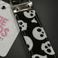 Katie Clouds Keychain Wristlet - Skulls - Hand Made in England