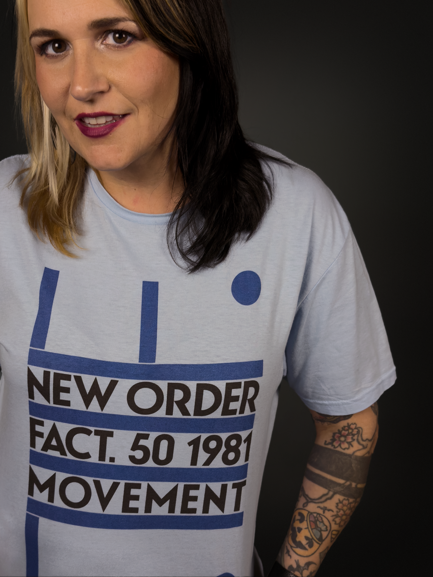 New Order FACT. 50 1981 Movement OFFICIAL Licensed T-Shirt
