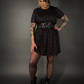 Outfit Set - Tommyrot "Hearts & Skulls" Skater Dress & Double Strap Corset Belt