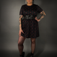 Outfit Set - Tommyrot "Hearts & Skulls" Skater Dress & Double Strap Corset Belt