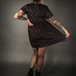 Outfit Set - Tommyrot "Hearts & Skulls" Skater Dress & Fishnet Tights by Pamela Mann