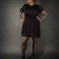 Outfit Set - Tommyrot "Hearts & Skulls" Skater Dress & Fishnet Tights by Pamela Mann