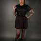 Outfit Set - Tommyrot "Hearts & Skulls" Skater Dress & Underbust Harness Corset Belt