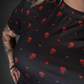 Outfit Set - Tommyrot "Hearts & Skulls" Skater Dress & Rose & Skull Tights by Pamela Mann