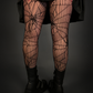 Spider Web Fishnet Tights Pantyhose Stockings - Goth / Punk / Emo Style