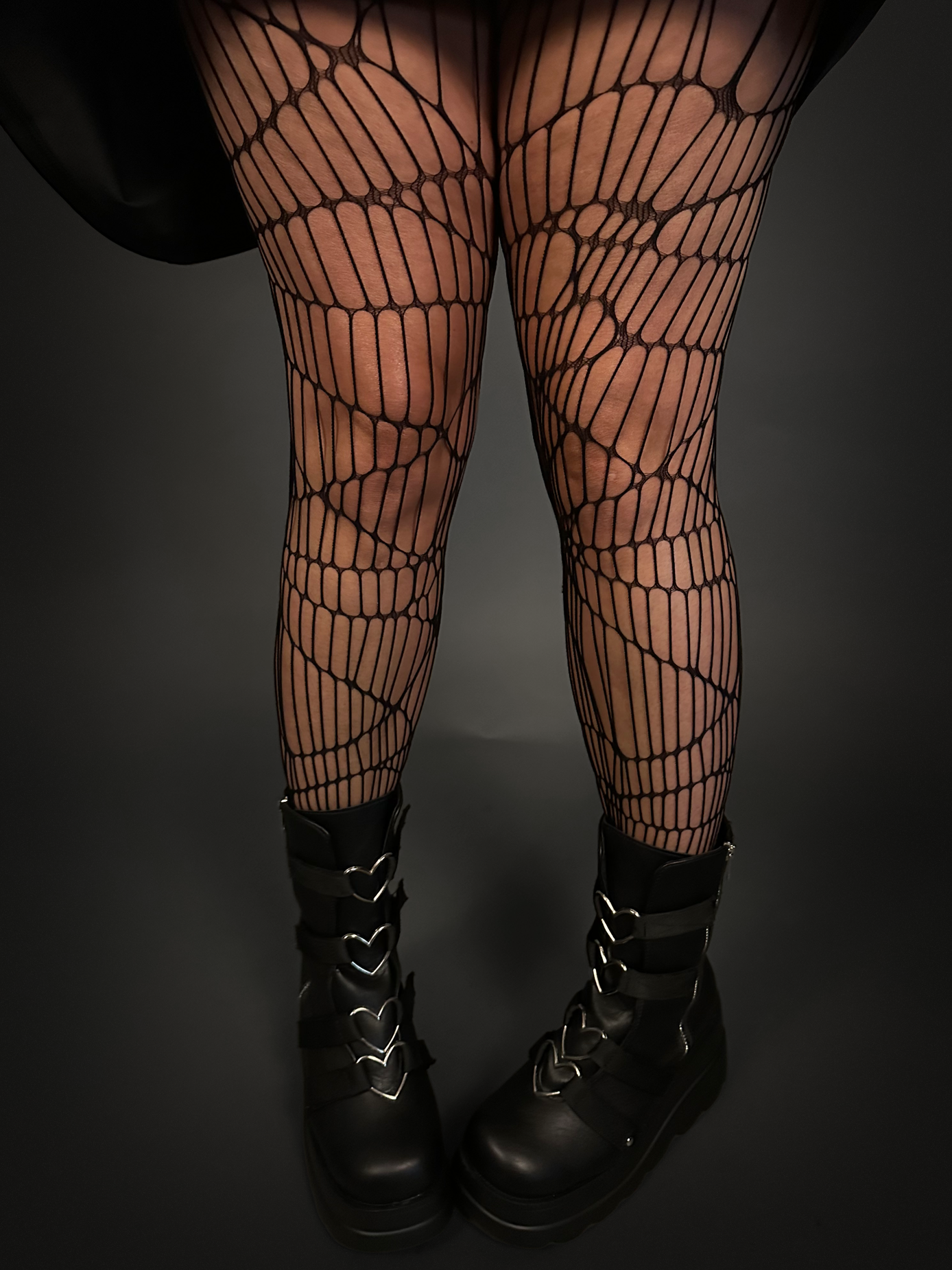 Spider Web Fishnet Tights Pantyhose Stockings - Goth / Punk / Emo Style