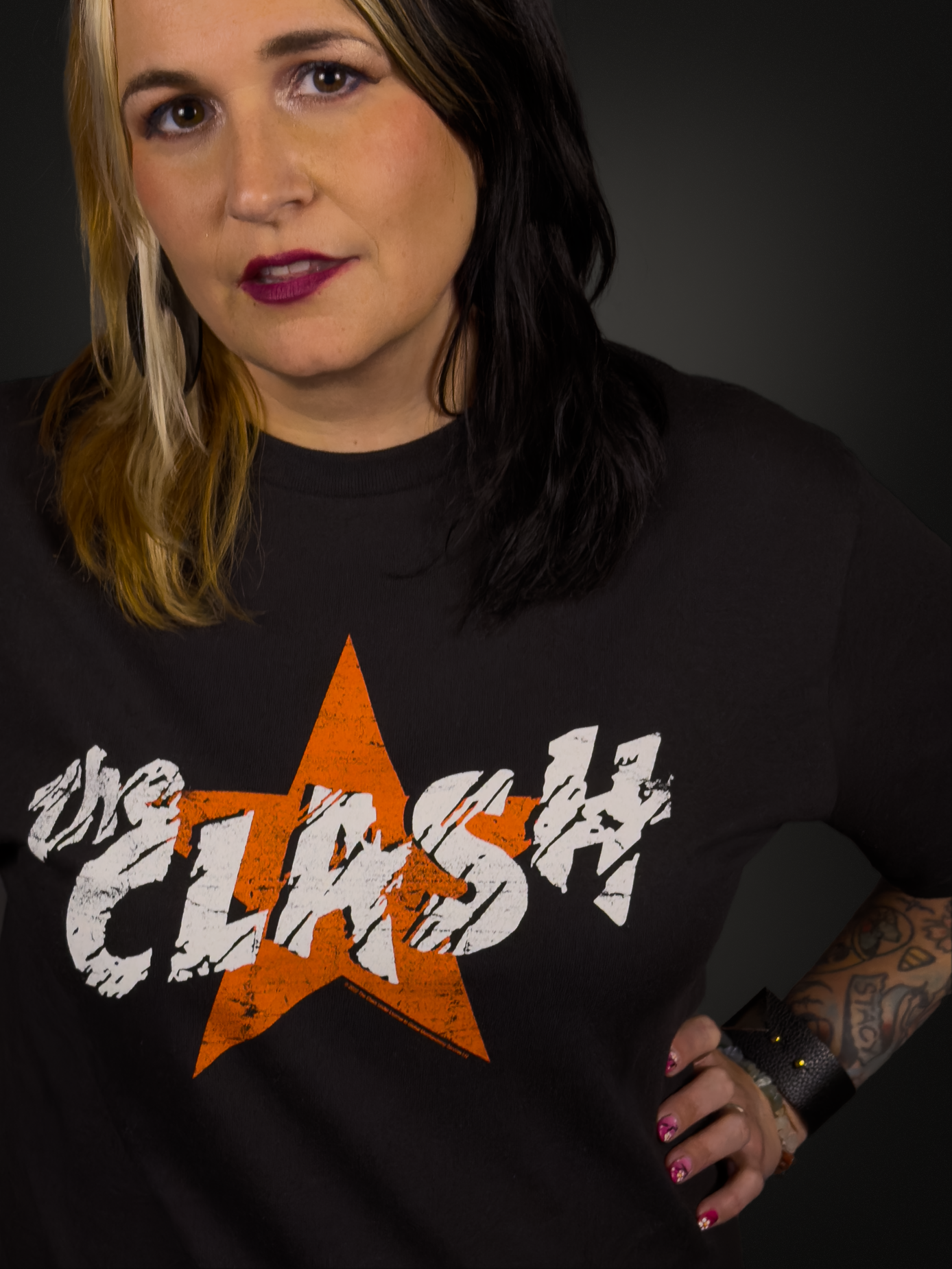 The Clash "Star Logo" OFFICIAL Licensed T-Shirt