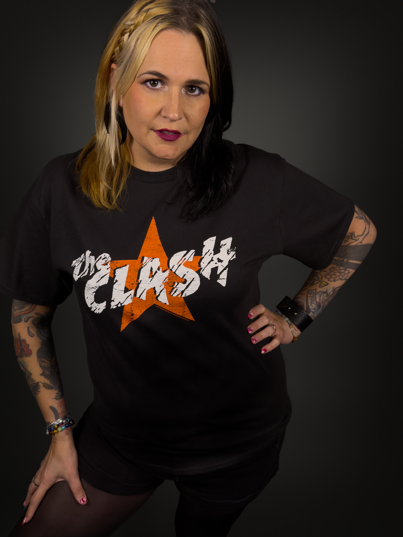 The Clash "Star Logo" OFFICIAL Licensed T-Shirt