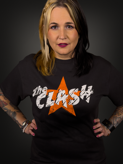 The Clash "Star Logo" OFFICIAL Licensed T-Shirt