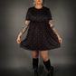 Tommyrot "Hearts and Skulls" Short Sleeve Stretch Skater Dress